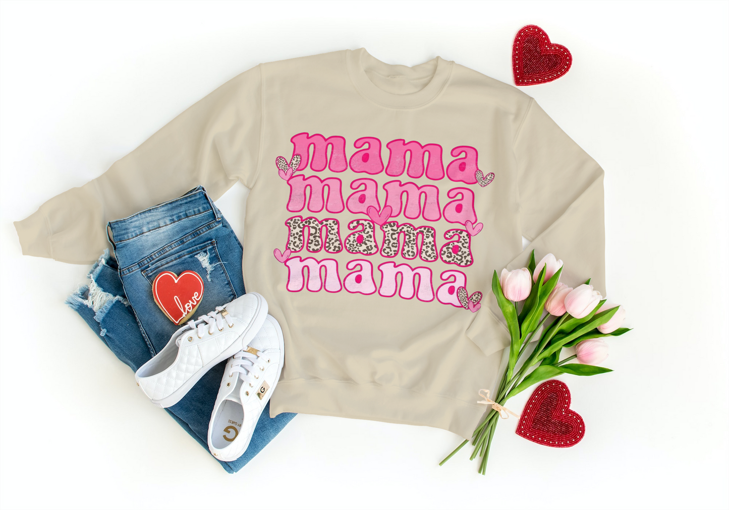 Pink Mama Long Sleeve Shirt