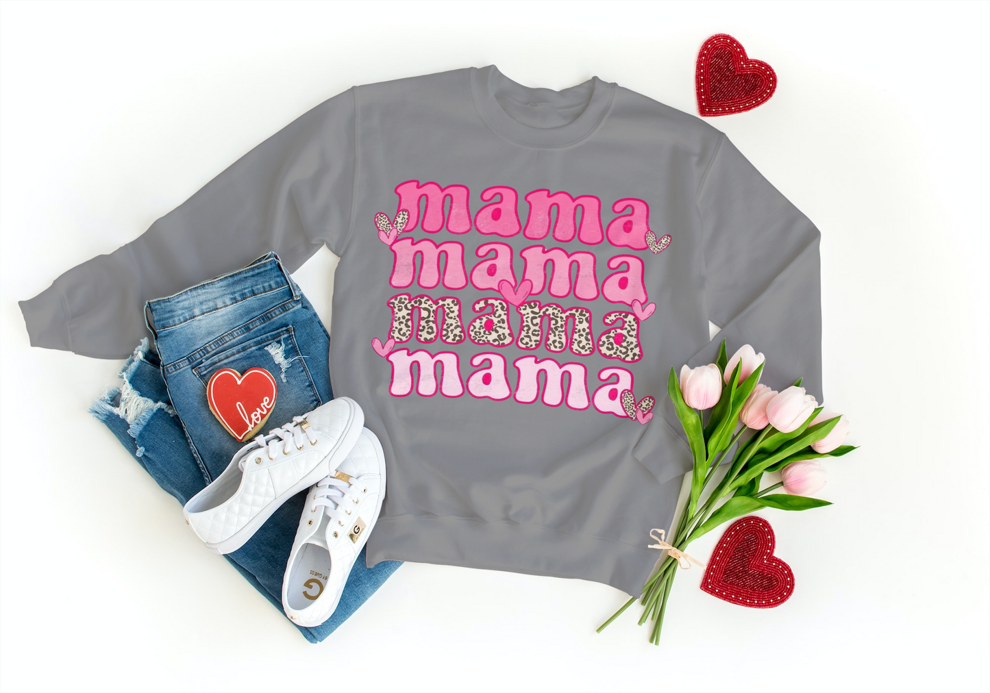 Pink Mama Long Sleeve Shirt