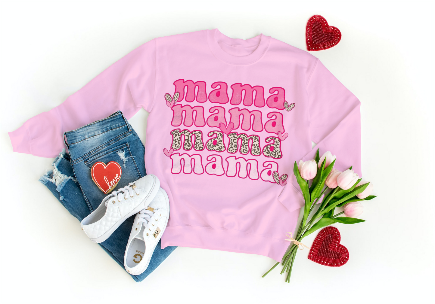 Pink Mama Long Sleeve Shirt