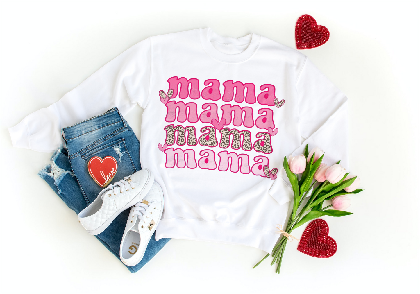 Pink Mama Long Sleeve Shirt