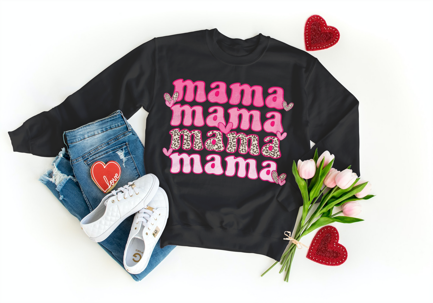 Pink Mama Long Sleeve Shirt